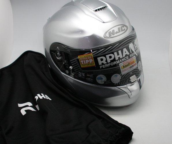 HJC RPHA MAX EVO CR SILVER - M
